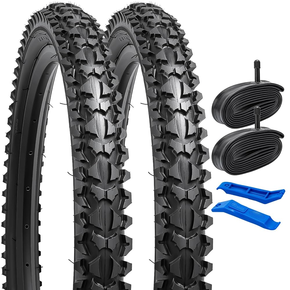 自転車 Yeesport 2 Pcs Mountain Bike Tires 20